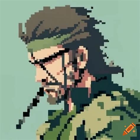 metal gear box artist|metal gear solid pixel art.